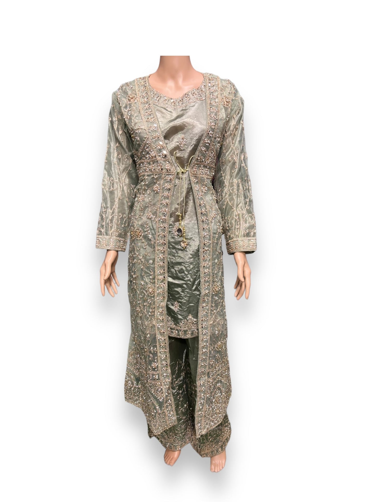 DESIGNER PARTY WEAR SALWAR KAMEEZ SET -ETHNIC WEAR FOR WOMEN- 203