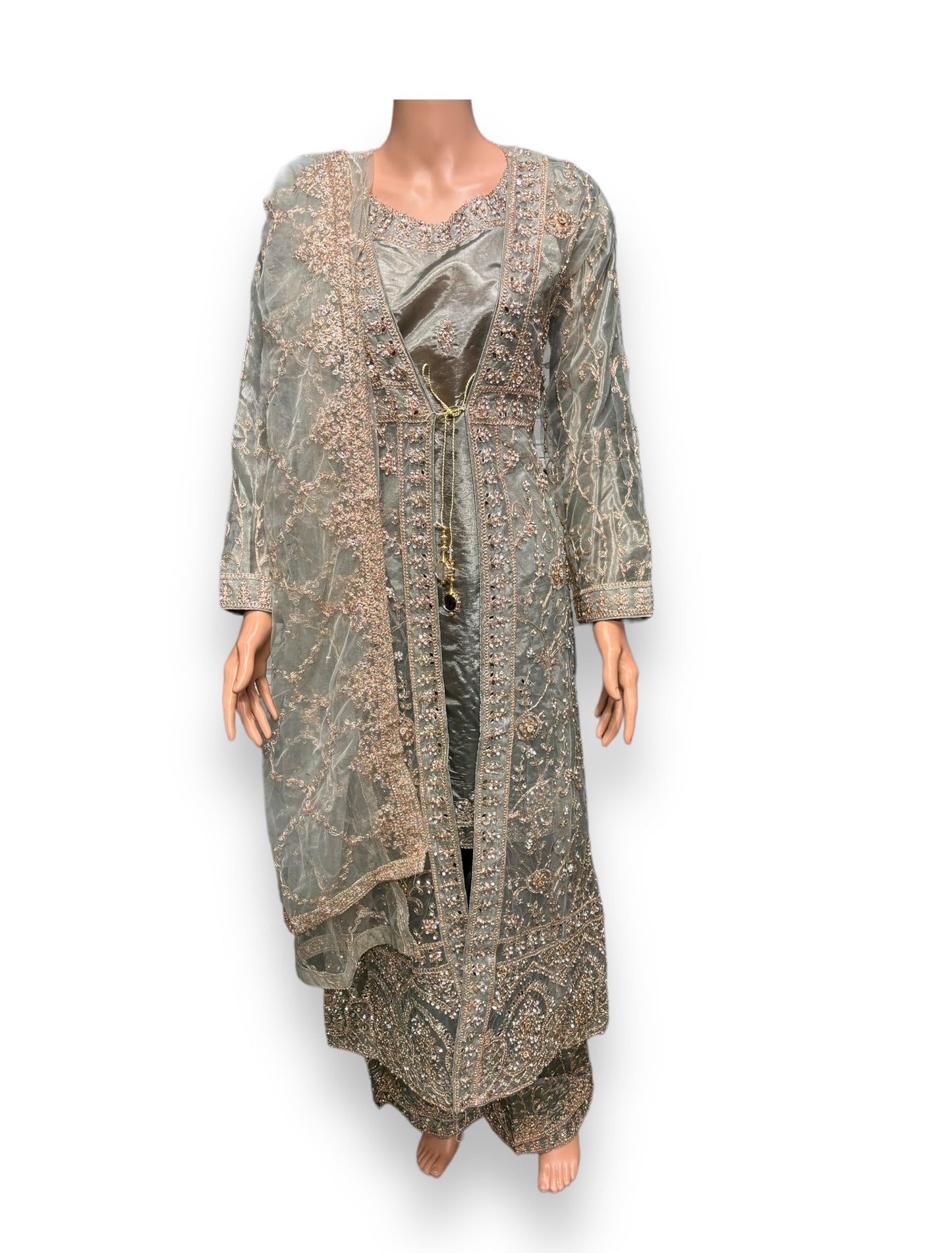 DESIGNER PARTY WEAR SALWAR KAMEEZ SET -ETHNIC WEAR FOR WOMEN- 203