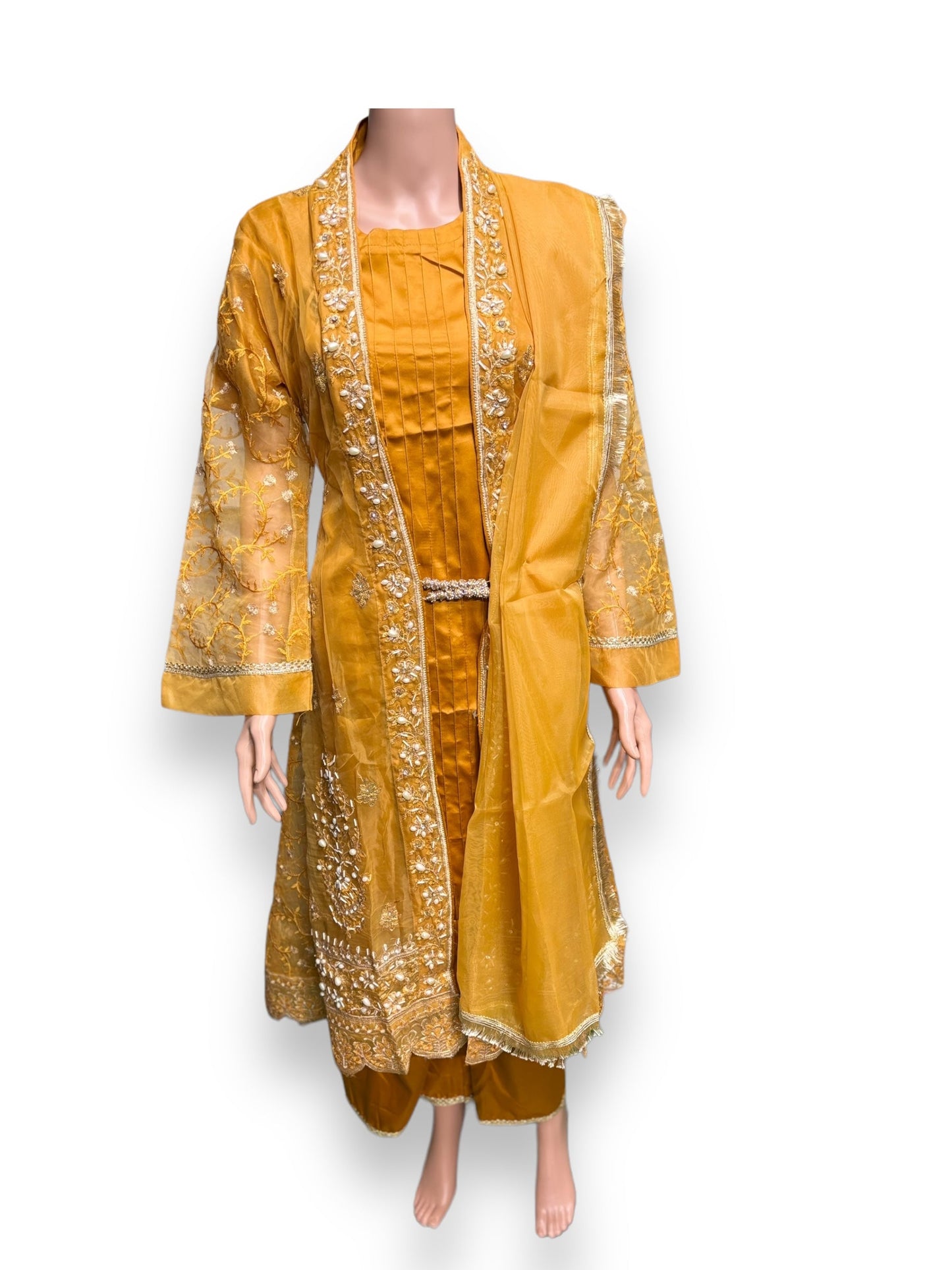 DESIGNER PARTY WEAR SALWAR KAMEEZ SET -ETHNIC WEAR FOR WOMEN- 204
