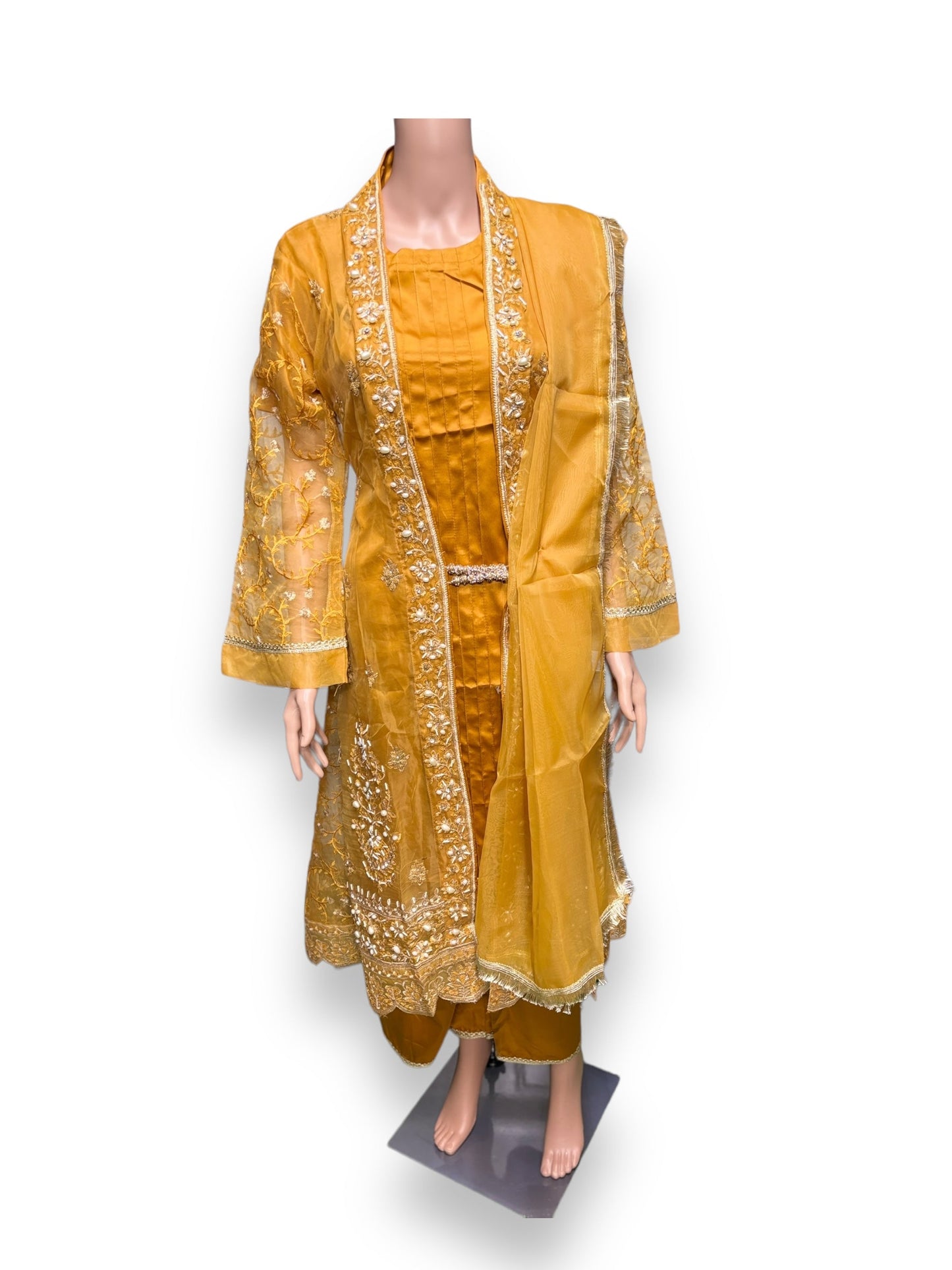 DESIGNER PARTY WEAR SALWAR KAMEEZ SET -ETHNIC WEAR FOR WOMEN- 204