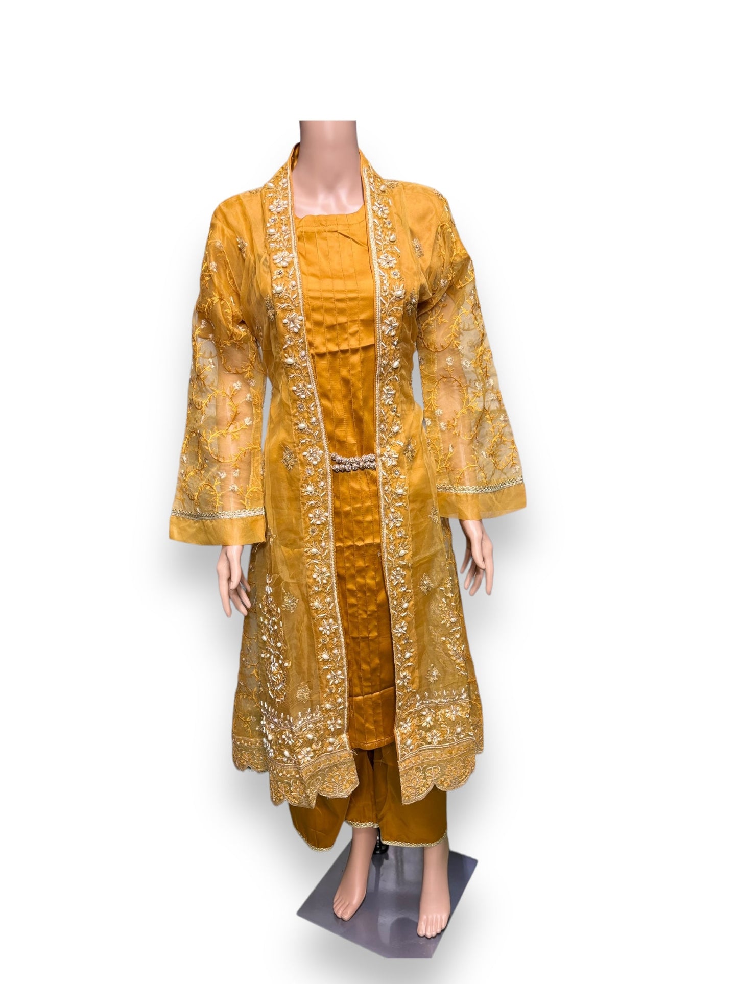 DESIGNER PARTY WEAR SALWAR KAMEEZ SET -ETHNIC WEAR FOR WOMEN- 204