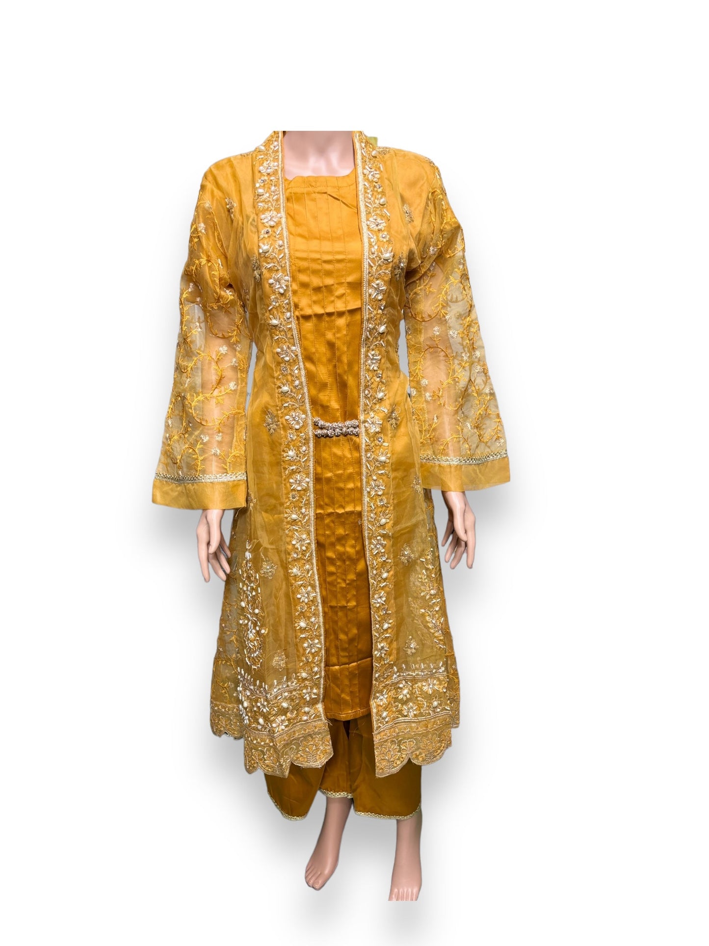 DESIGNER PARTY WEAR SALWAR KAMEEZ SET -ETHNIC WEAR FOR WOMEN- 204
