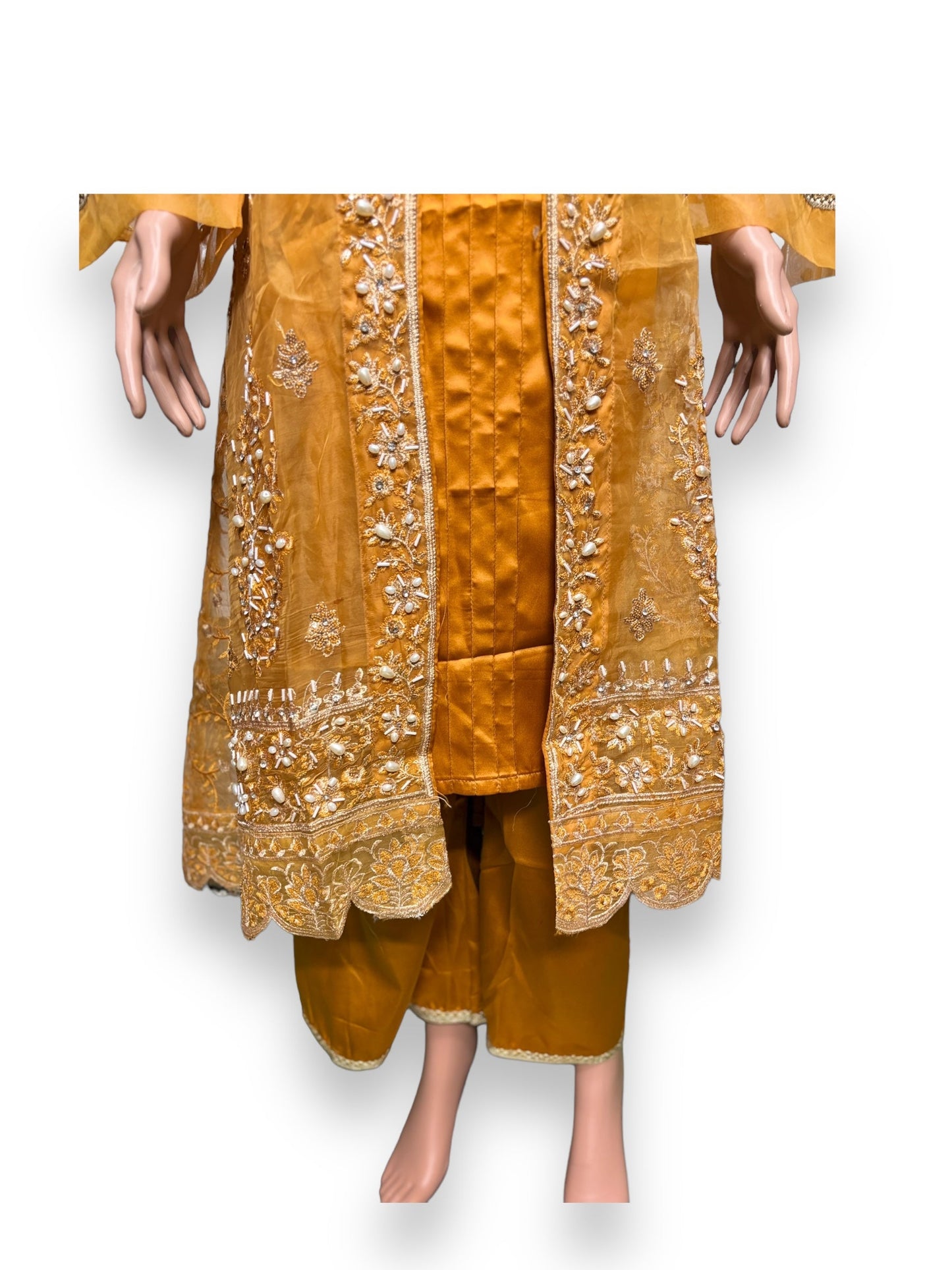 DESIGNER PARTY WEAR SALWAR KAMEEZ SET -ETHNIC WEAR FOR WOMEN- 204