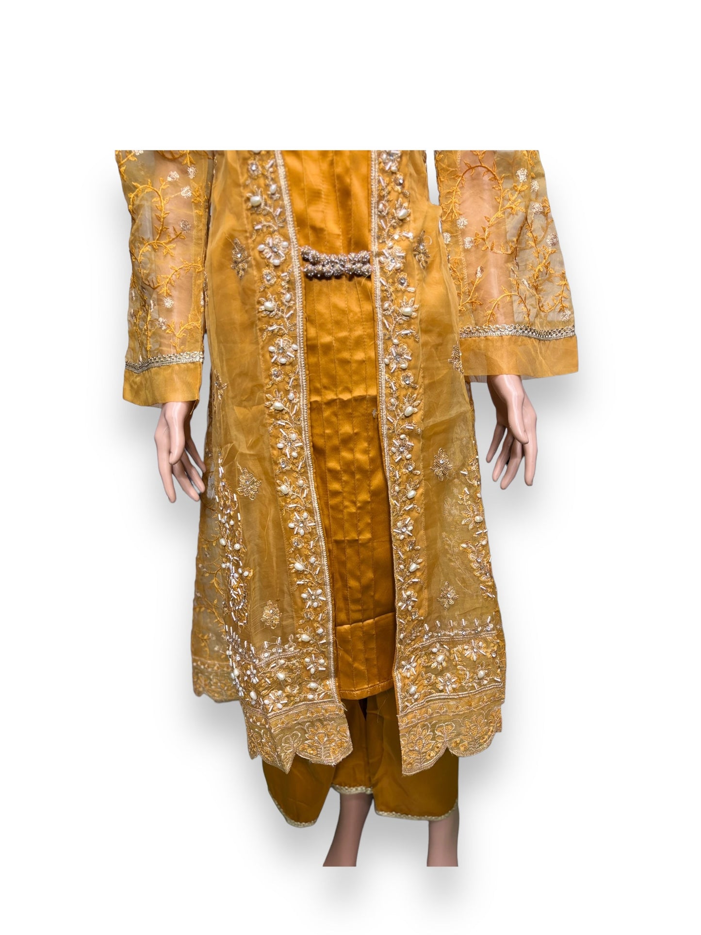 DESIGNER PARTY WEAR SALWAR KAMEEZ SET -ETHNIC WEAR FOR WOMEN- 204