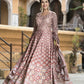 DOLA SILK PRINTED TRADITIONAL DESIGNER GOWN - ETHNIC WEAR FOR WOMEN - 312
