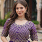 GEORGETTE TRADITIONAL DESIGNER GOWN - ETHNIC WEAR FOR WOMEN - 304