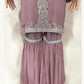 LAVENDER- TRADITIONAL GARARA DESIGNER SALWAR KAMEEZ SUIT- ETHNIC WEAR FOR WOMEN - 234