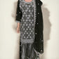 OLIVE GREEN- TRADITIONAL DESIGNER SALWAR KAMEEZ SUIT- ETHNIC WEAR FOR WOMEN - 224