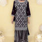 PURPLE- TRADITIONAL DESIGNER SALWAR KAMEEZ SUIT- ETHNIC WEAR FOR WOMEN - 223