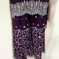 PURPLE- TRADITIONAL DESIGNER SALWAR KAMEEZ SUIT WITH HANDBAG- ETHNIC WEAR FOR WOMEN - 227