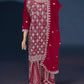 RANI PINK- TRADITIONAL DESIGNER SALWAR KAMEEZ SUIT- ETHNIC WEAR FOR WOMEN - 226