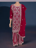 RANI PINK- TRADITIONAL DESIGNER SALWAR KAMEEZ SUIT- ETHNIC WEAR FOR WOMEN - 226