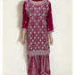 RANI PINK- TRADITIONAL DESIGNER SALWAR KAMEEZ SUIT- ETHNIC WEAR FOR WOMEN - 226