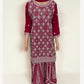 RANI PINK- TRADITIONAL DESIGNER SALWAR KAMEEZ SUIT- ETHNIC WEAR FOR WOMEN - 226