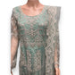 SEA GREEN COLOR BRIDAL ANARKALI GOWN -ETHNIC WEAR FOR WOMEN