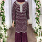 TRADITIONAL DESIGNER GARARA SALWAR KAMEEZ SUIT - ETHNIC WEAR - 204