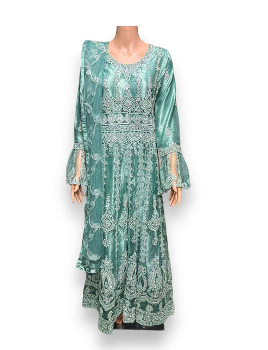 TRADITIONAL DESIGNER MAXI GOWN-ETHNIC WEAR FOR WOMEN - 202