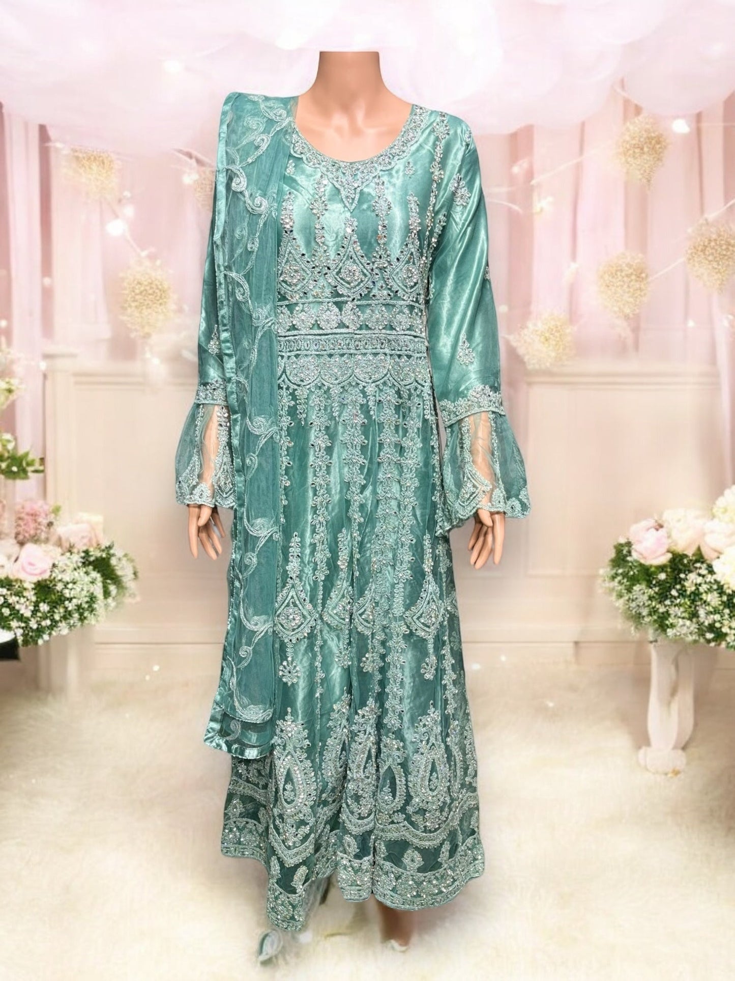 TRADITIONAL DESIGNER MAXI GOWN-ETHNIC WEAR FOR WOMEN - 202