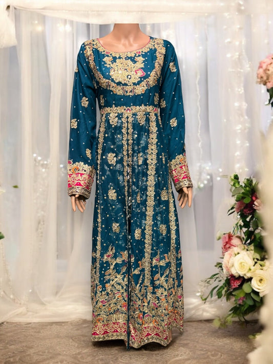 TRADITIONAL DESIGNER MAXI GOWN-ETHNIC WEAR FOR WOMEN - 205