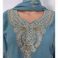TRADITIONAL DESIGNER PATIALA DHUTI SALWAR KAMEEZ SUIT - ETHNIC WEAR FOR WOMEN - 209