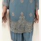 TRADITIONAL DESIGNER PATIALA DHUTI SALWAR KAMEEZ SUIT - ETHNIC WEAR FOR WOMEN - 209