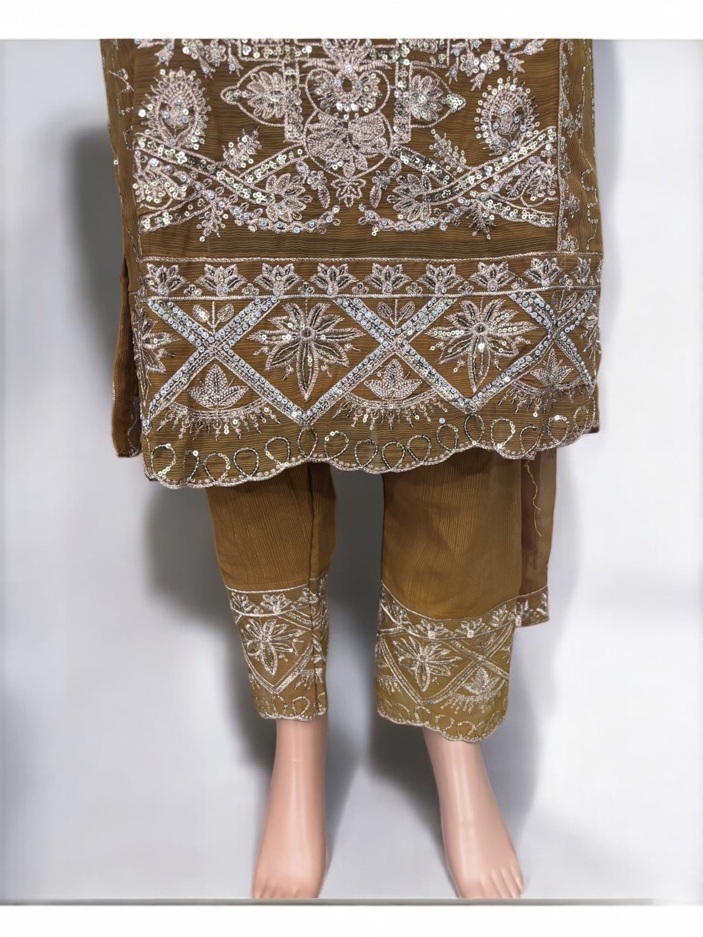 TRADITIONAL DESIGNER SALWAR KAMEEZ SUIT - ETHNIC WEAR FOR WOMEN - 215