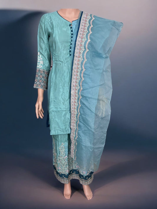 TRADITIONAL DESIGNER SALWAR KAMEEZ SUIT - ETHNIC WEAR FOR WOMEN - 331
