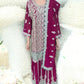 TRADITIONAL DESIGNER SHARARA GARARA SALWAR KAMEEZ SUIT - ETHNIC WEAR - 202