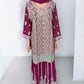 TRADITIONAL DESIGNER SHARARA GARARA SALWAR KAMEEZ SUIT - ETHNIC WEAR - 202