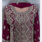 TRADITIONAL DESIGNER SHARARA GARARA SALWAR KAMEEZ SUIT - ETHNIC WEAR - 202