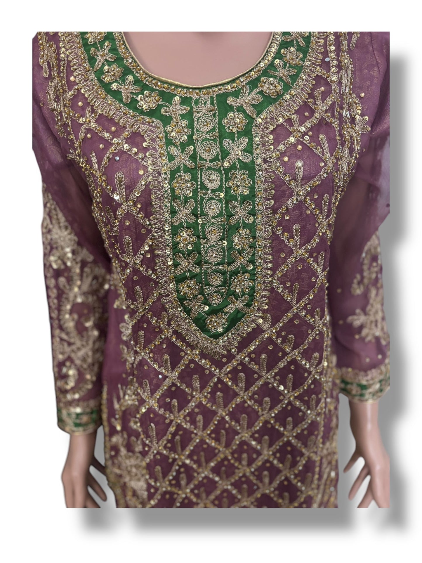 TRADITIONAL DESIGNER SHARARA SALWAR KAMEEZ SET – ETHNIC WEAR FOR WOMEN-03