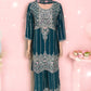 TRADITIONAL DESIGNER SHARARA SALWAR KAMEEZ SUIT - ETHNIC WEAR - 203