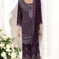TRADITIONAL DESIGNER SHARARA SALWAR KAMEEZ SUIT - ETHNIC WEAR - 205