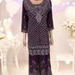 TRADITIONAL DESIGNER SHARARA SALWAR KAMEEZ SUIT - ETHNIC WEAR - 205