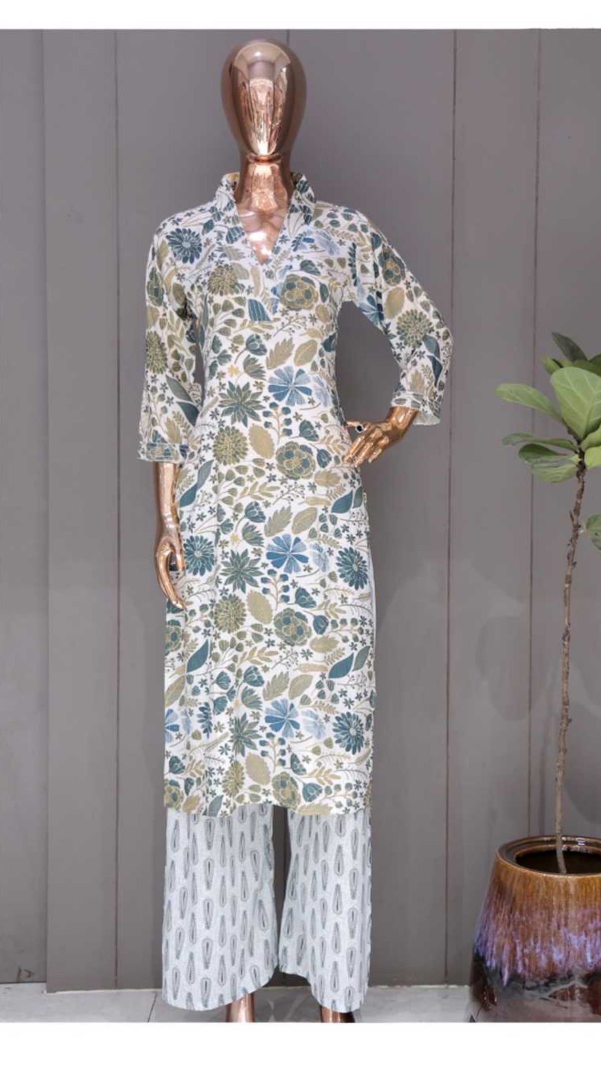 TRADITIONAL KURTI SET – ETHNIC WEAR FOR WOMEN- JU08