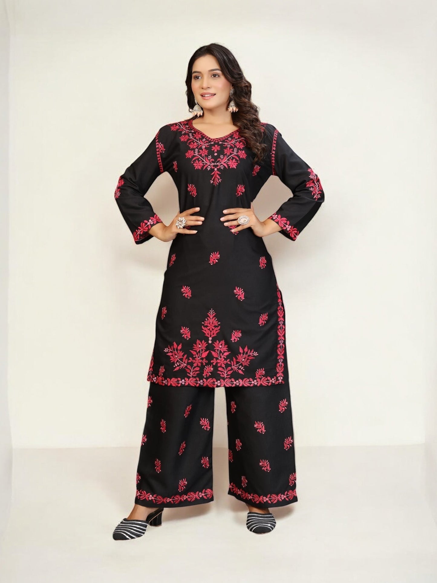 TRADITIONAL KURTI SET – ETHNIC WEAR FOR WOMEN- JU10