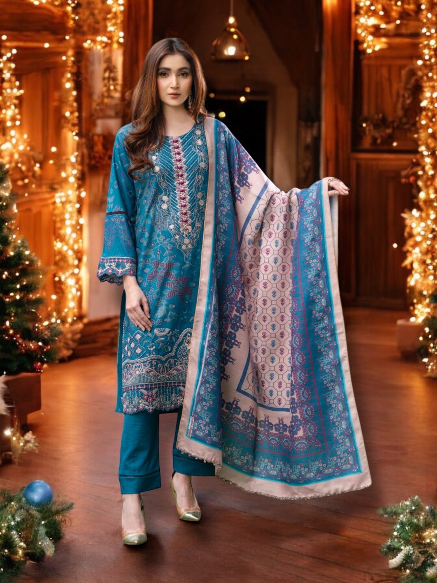 TRADITIONAL PAKISTANI SALWAR KAMEEZ – ETHNIC WEAR FOR WOMEN-12