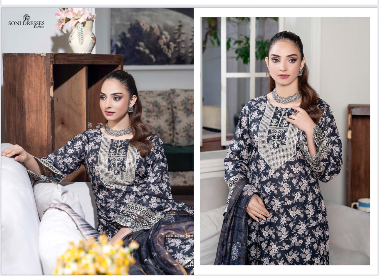 TRADITIONAL PAKISTANI SALWAR KAMEEZ – ETHNIC WEAR FOR WOMEN-255