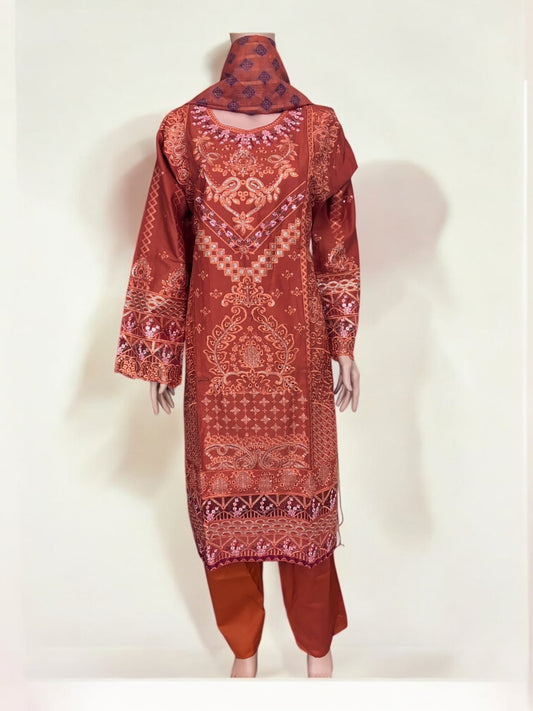 TRADITIONAL PAKISTANI SALWAR KAMEEZ – ETHNIC WEAR FOR WOMEN-277