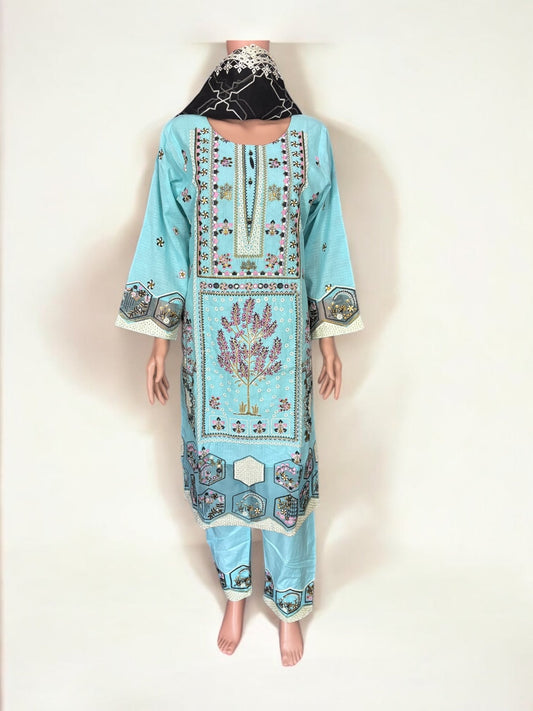 TRADITIONAL PAKISTANI SALWAR KAMEEZ – ETHNIC WEAR FOR WOMEN-283