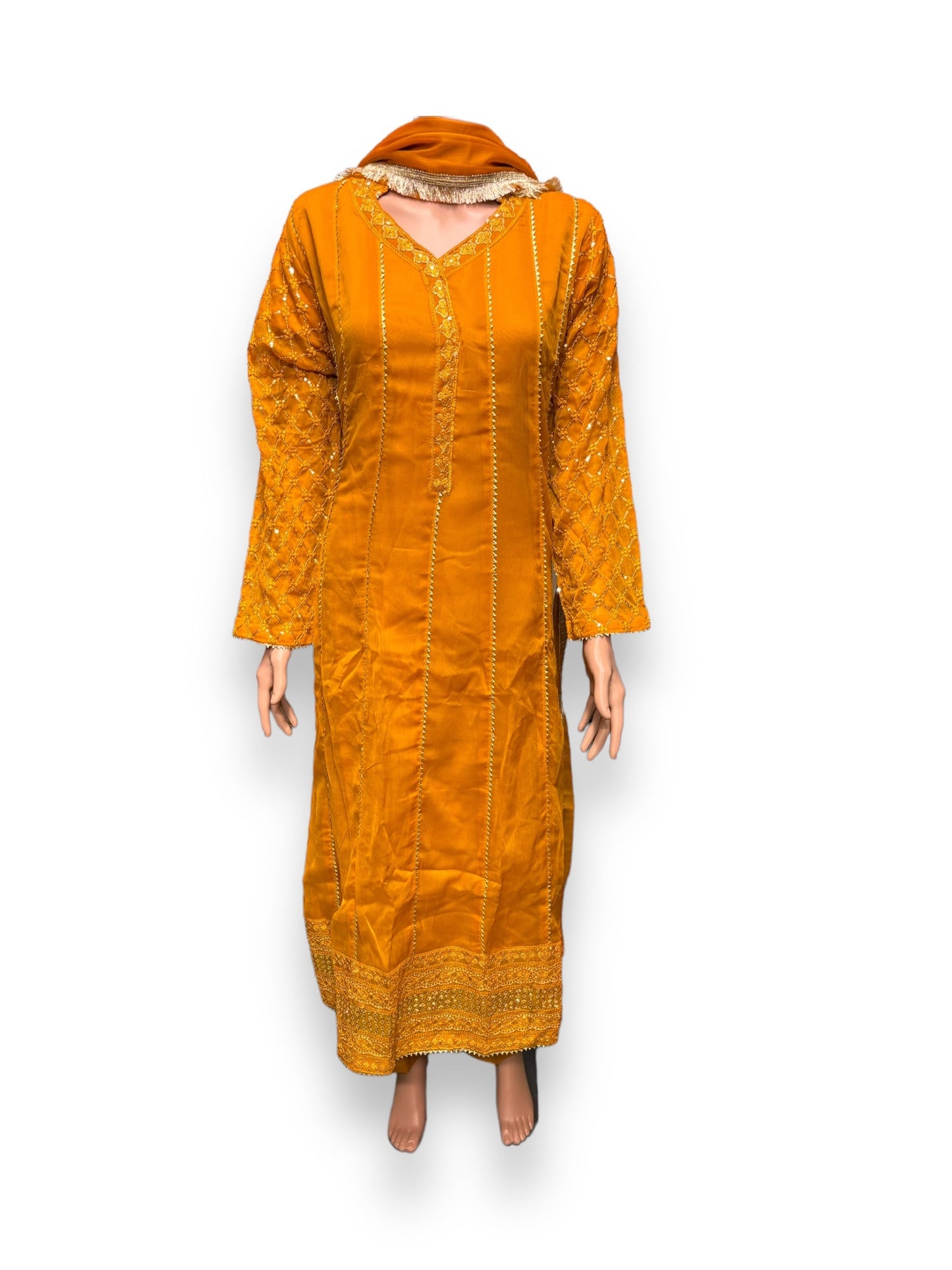 TRADITIONAL PARTY WEAR DRESS-ETHNIC WEAR FOR WOMEN - 206