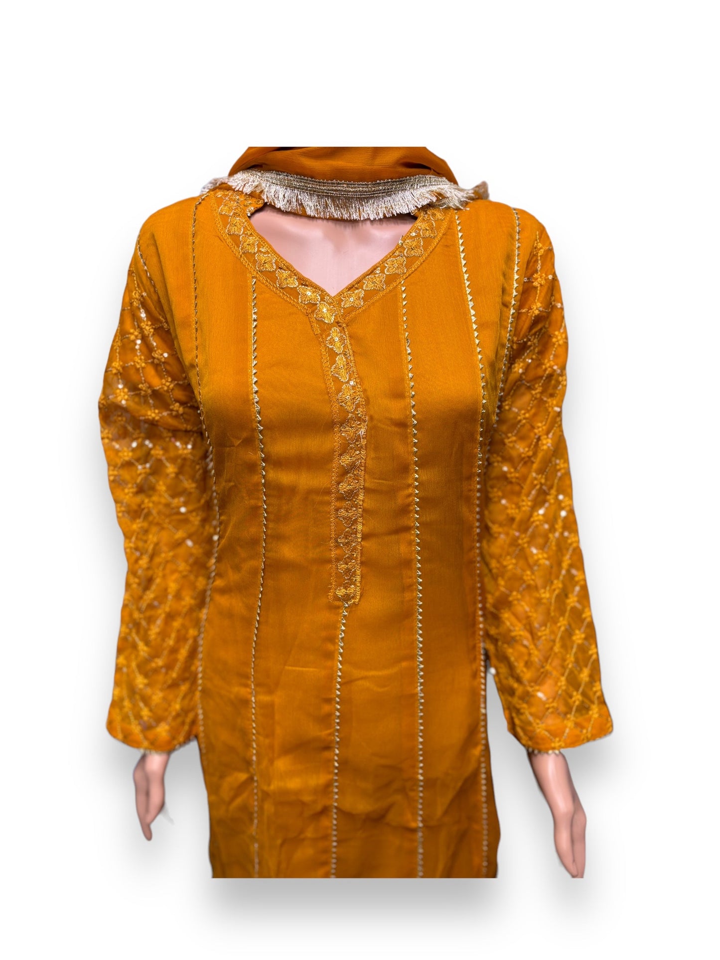 TRADITIONAL PARTY WEAR DRESS-ETHNIC WEAR FOR WOMEN - 206