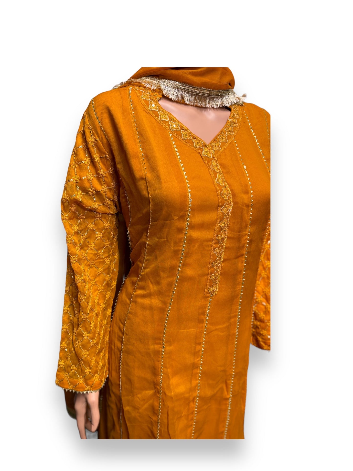 TRADITIONAL PARTY WEAR DRESS-ETHNIC WEAR FOR WOMEN - 206