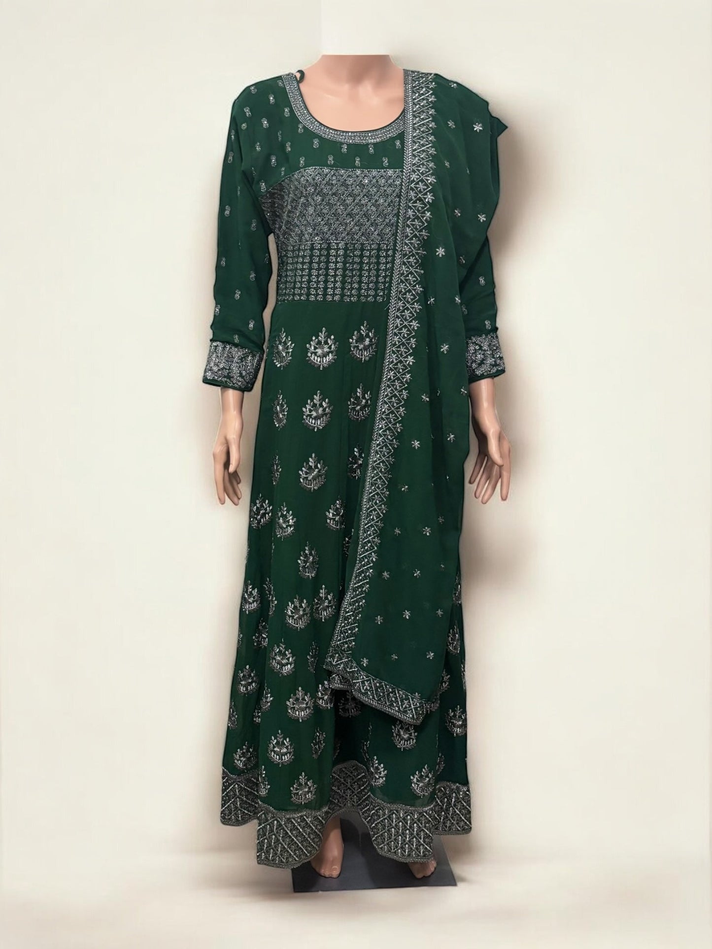 TRADITIONAL PARTY WEAR GOWN-ETHNIC WEAR FOR WOMEN - S12