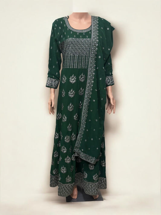 TRADITIONAL PARTY WEAR GOWN-ETHNIC WEAR FOR WOMEN - S12
