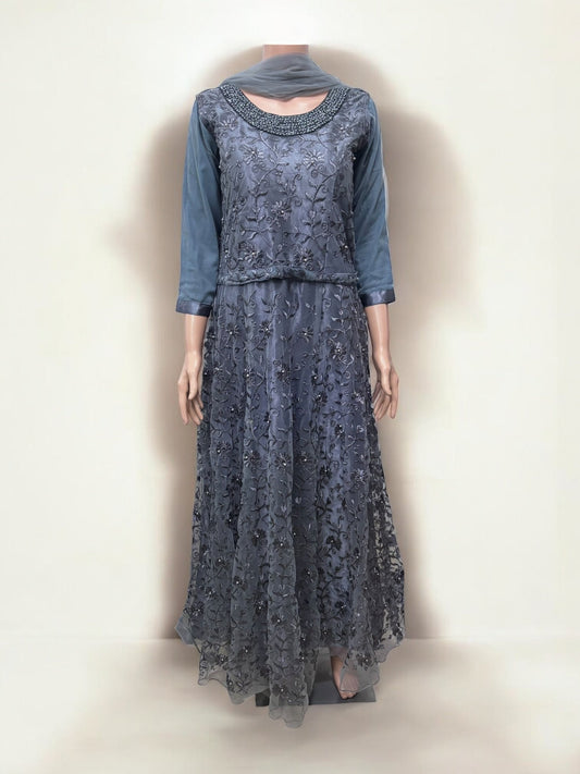 TRADITIONAL PARTY WEAR GOWN-ETHNIC WEAR FOR WOMEN - S13