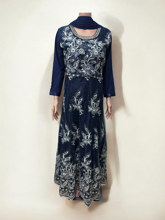 TRADITIONAL PARTY WEAR GOWN-ETHNIC WEAR FOR WOMEN - S14