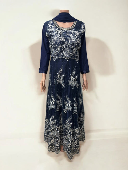 TRADITIONAL PARTY WEAR GOWN-ETHNIC WEAR FOR WOMEN - S14