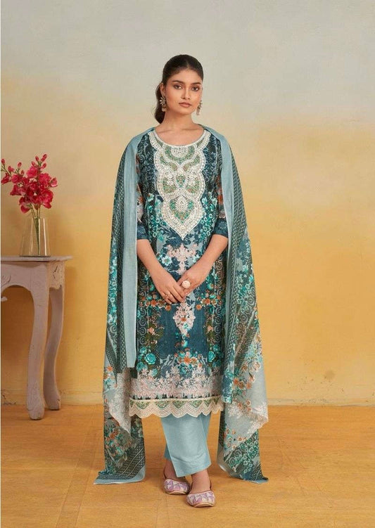 TRADITIONAL SALWAR KAMEEZ SET – ETHNIC WEAR FOR WOMEN- JU01