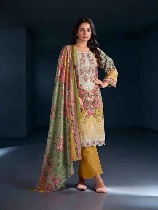 TRADITIONAL SALWAR KAMEEZ SET – ETHNIC WEAR FOR WOMEN- JU02